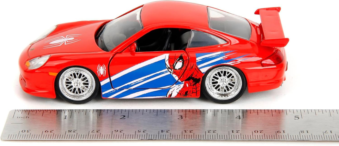 Jada Toys SPIDER-MAN PORSCHE 911 GT3 RS 1:32