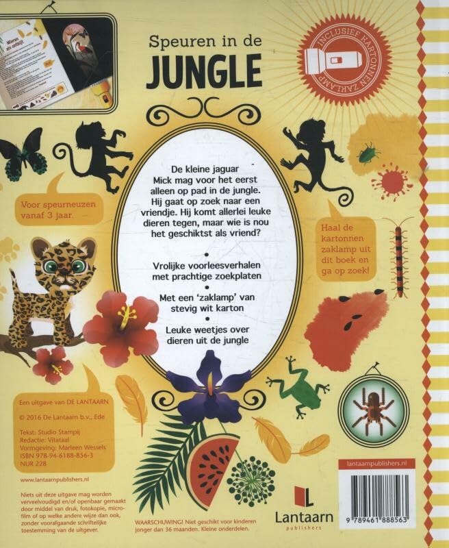 Speuren in de Jungle + kartonnen zaklamp