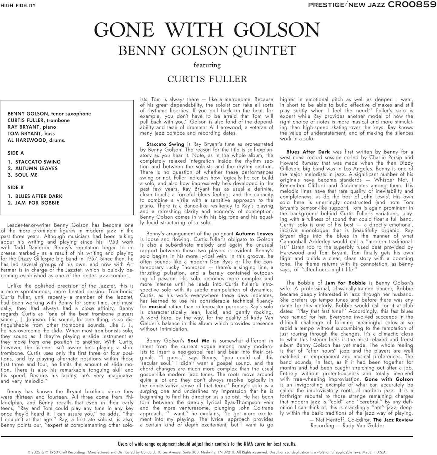 Gone With Golson