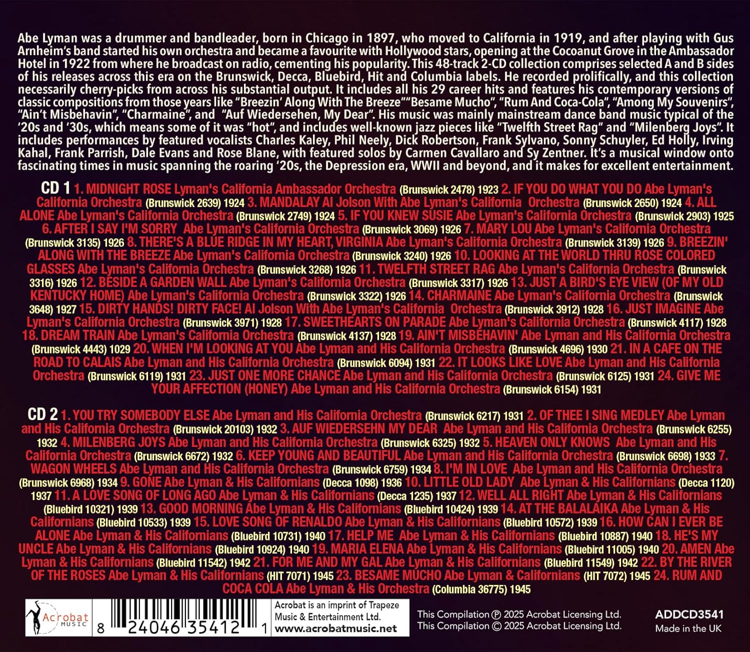 All The Hits And More 1923-46