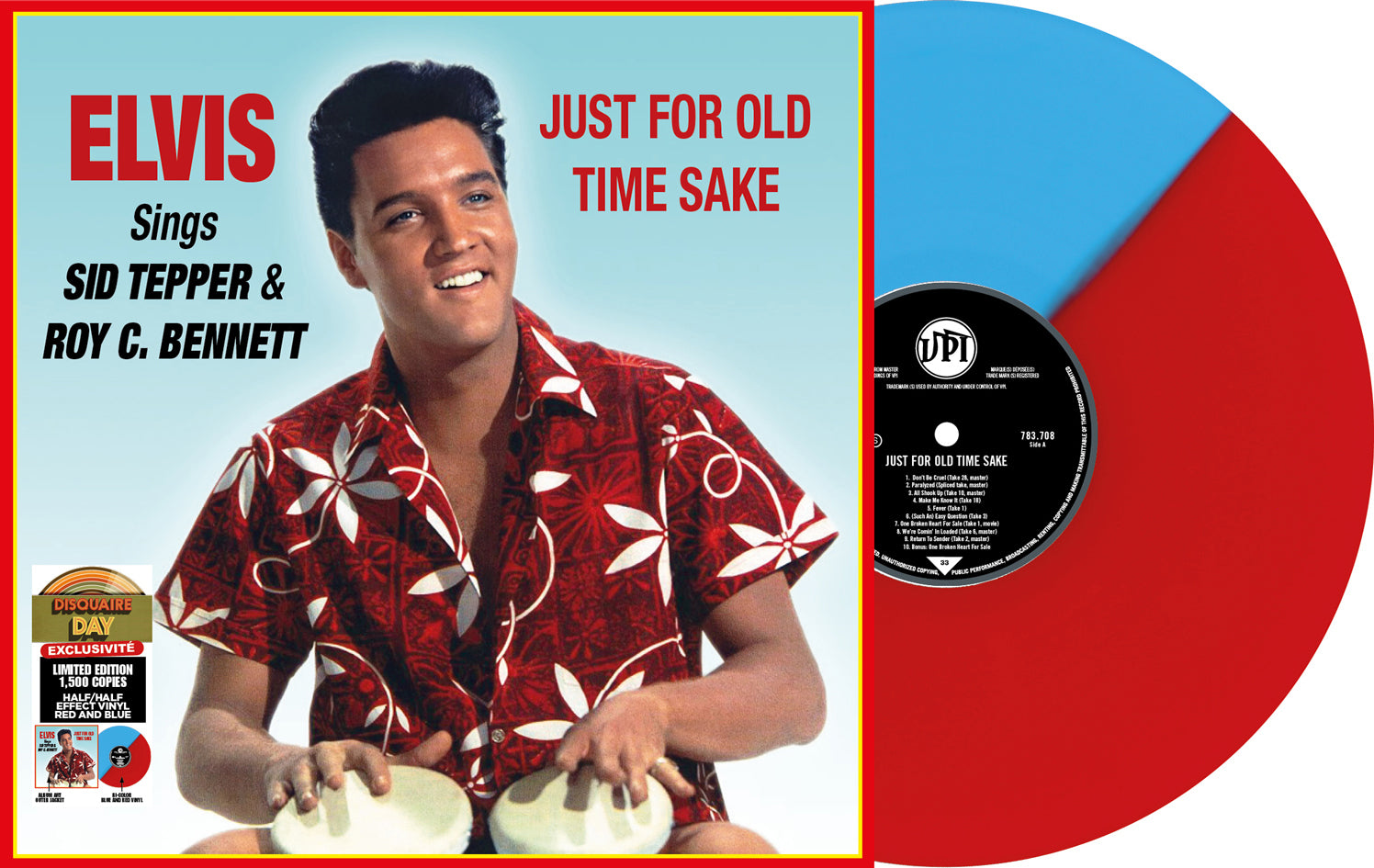 Elvis Sings Sid Tepper & Roy C. Bennett: Just for Old Time Sake (RSD 2025)