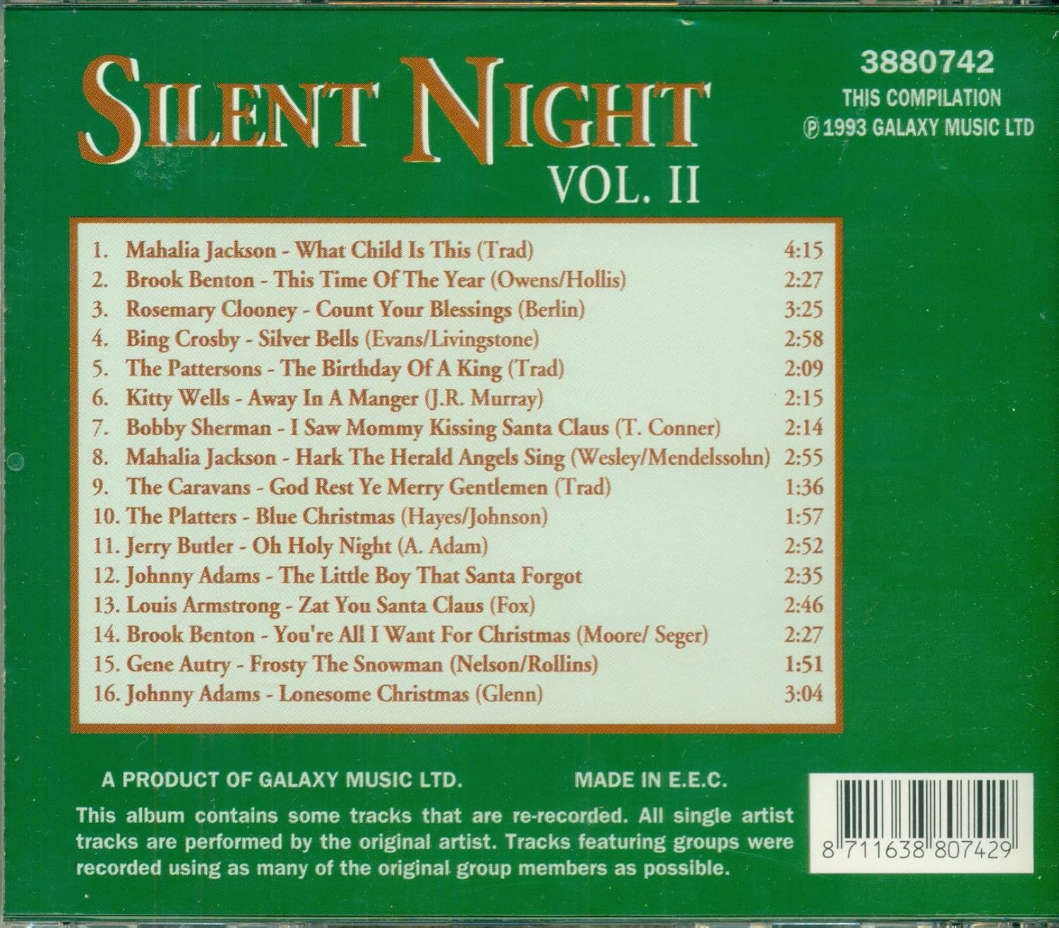 Silent Night - Hits of Christmas Vol. 2