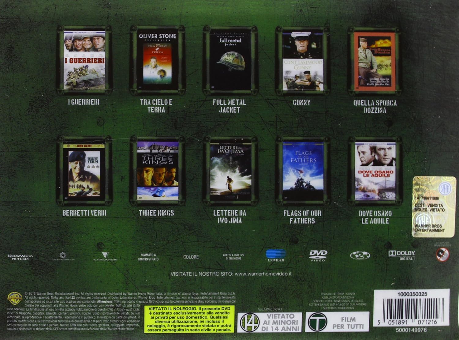 Carro Armato Box Film Di Guerra (Limited Ed) (10 Dvd)