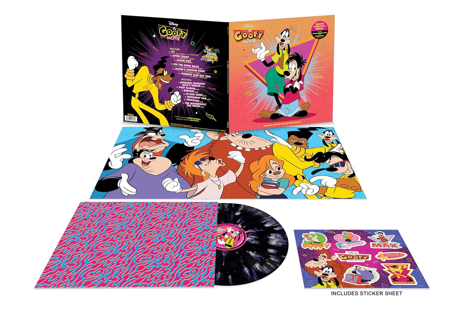 A Goofy Movie Soundtrack Splatter