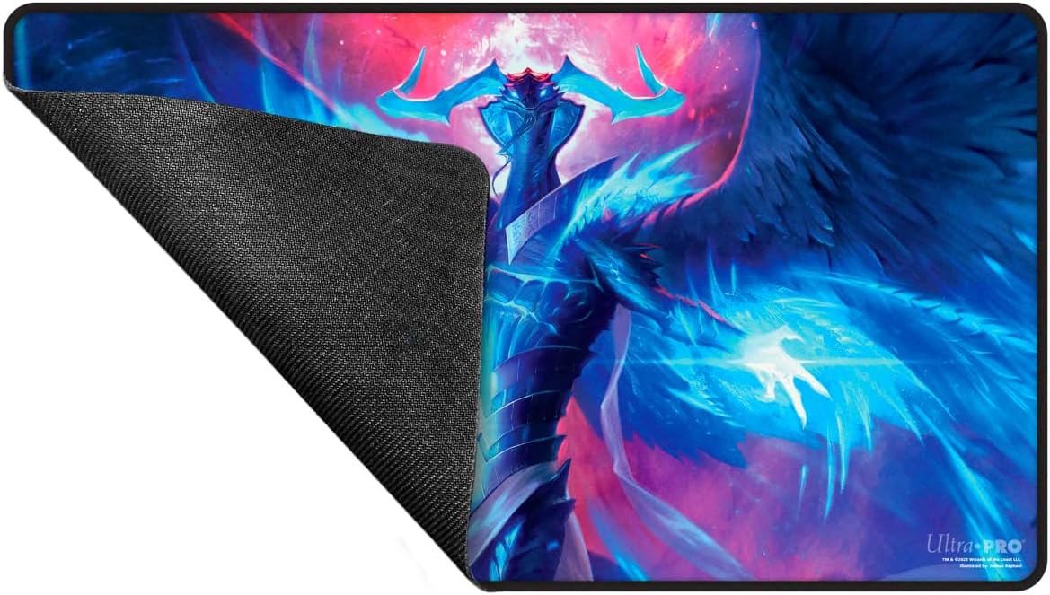 Ultra PRO - Tarkir Dragonstorm Black Stitched Playmat Planeswalker for Magic: The Gathering