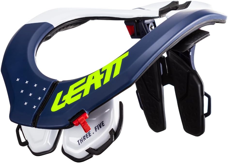 Leatt 3.5 Neck Brace 2025: Blue 2Xl