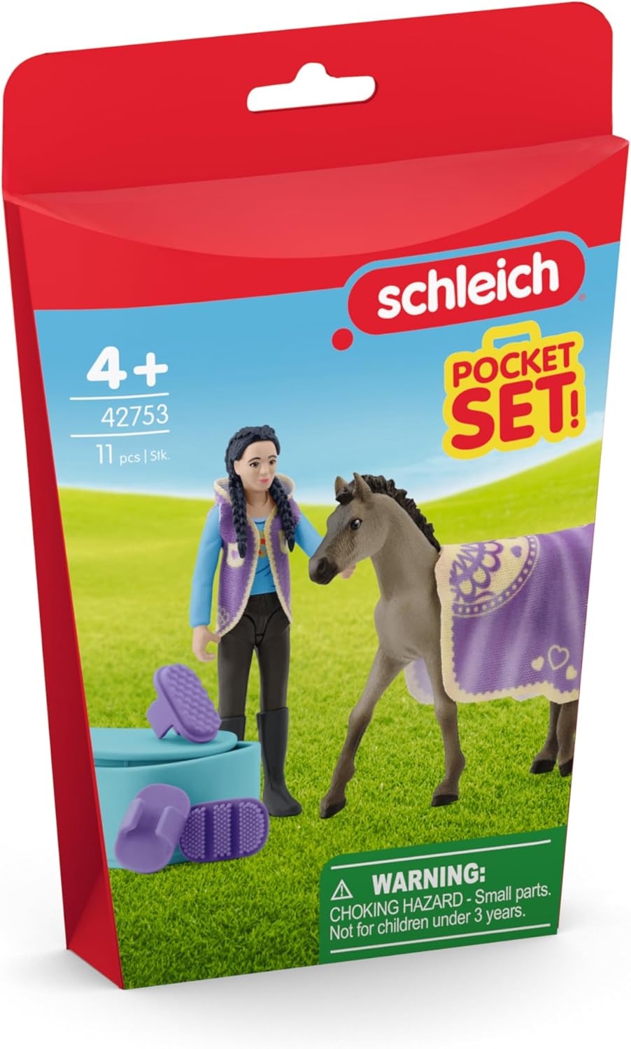 SCHLEICH Horse Club beautyset Met Kim 42753