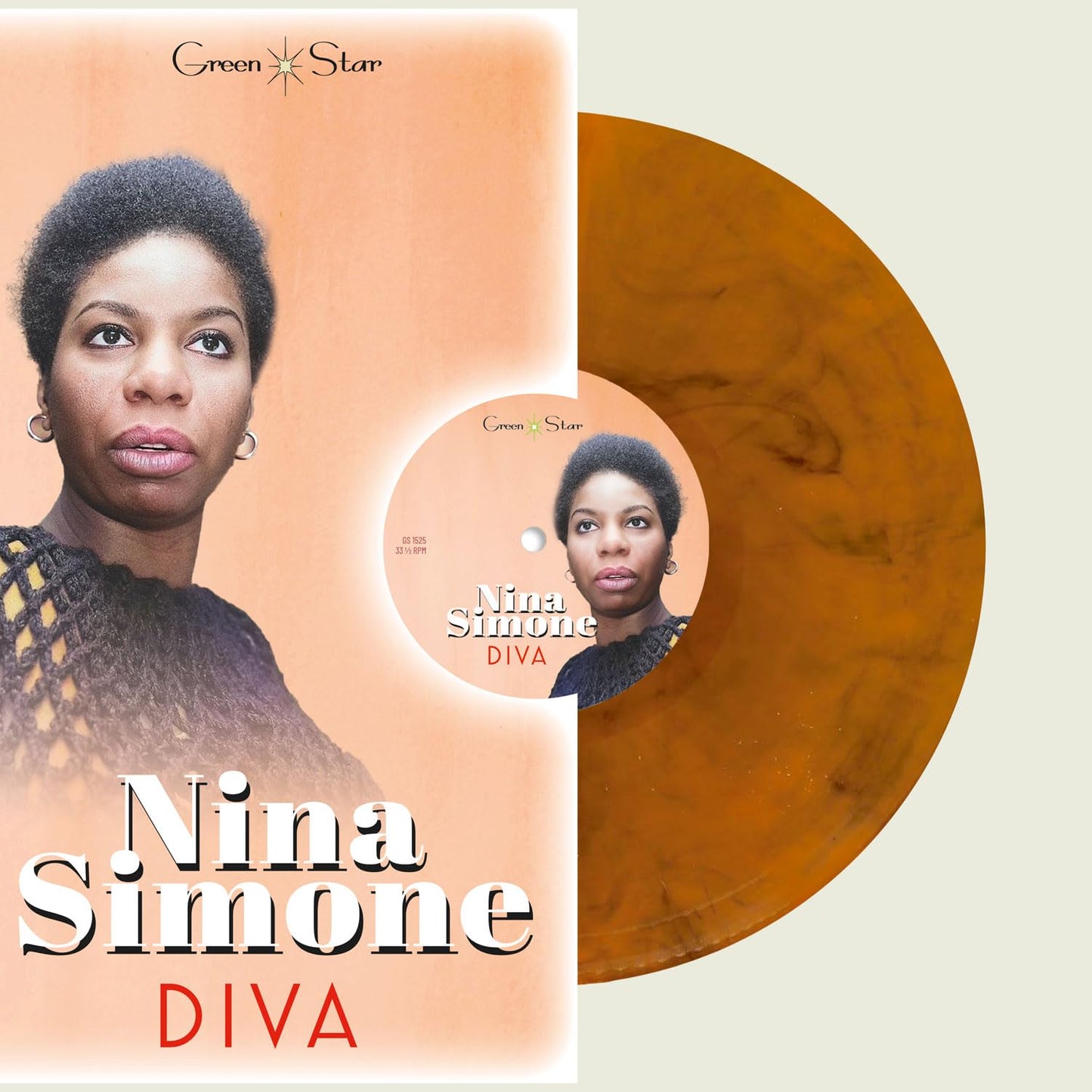 Vinile Nina Simone - Diva (Orange Marble Vinyl)