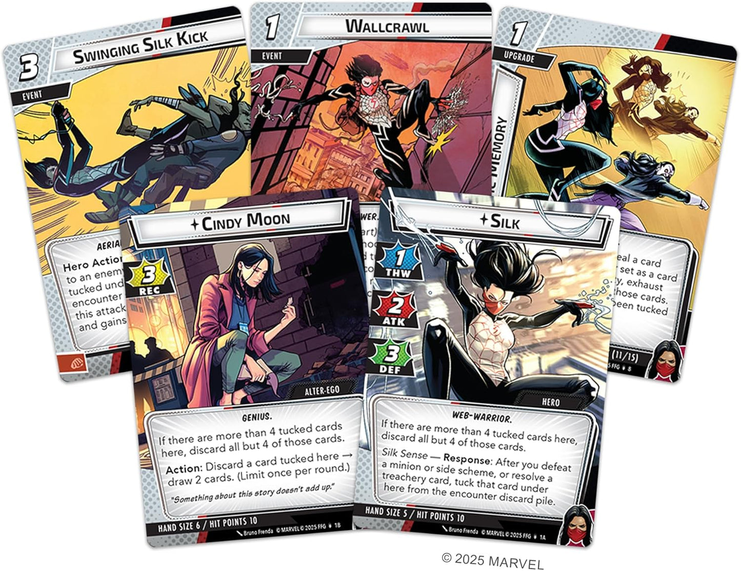 Fantasy Flight Games | Marvel Champions The Card Game: Silk Hero Pack | Board Game | Ages 14+ | 1-4 Players | 90+ Minutes Playing Time