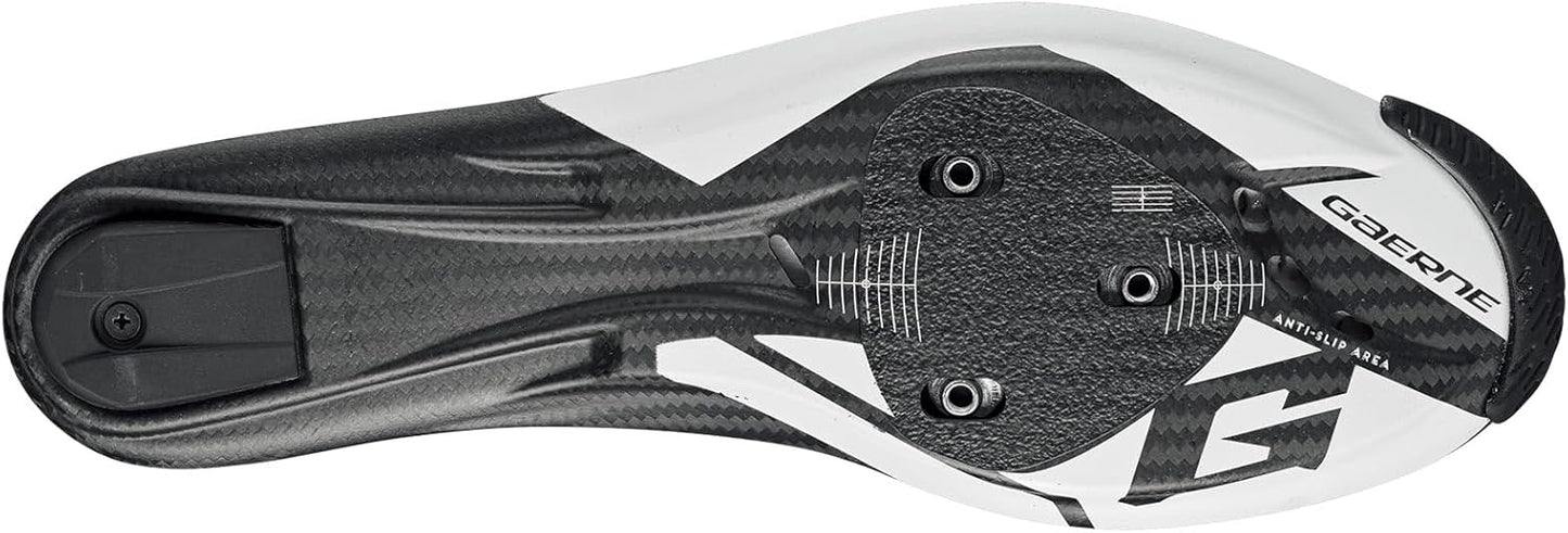Gaerne Jet Road Cycling Shoes: Anthracite/White 45