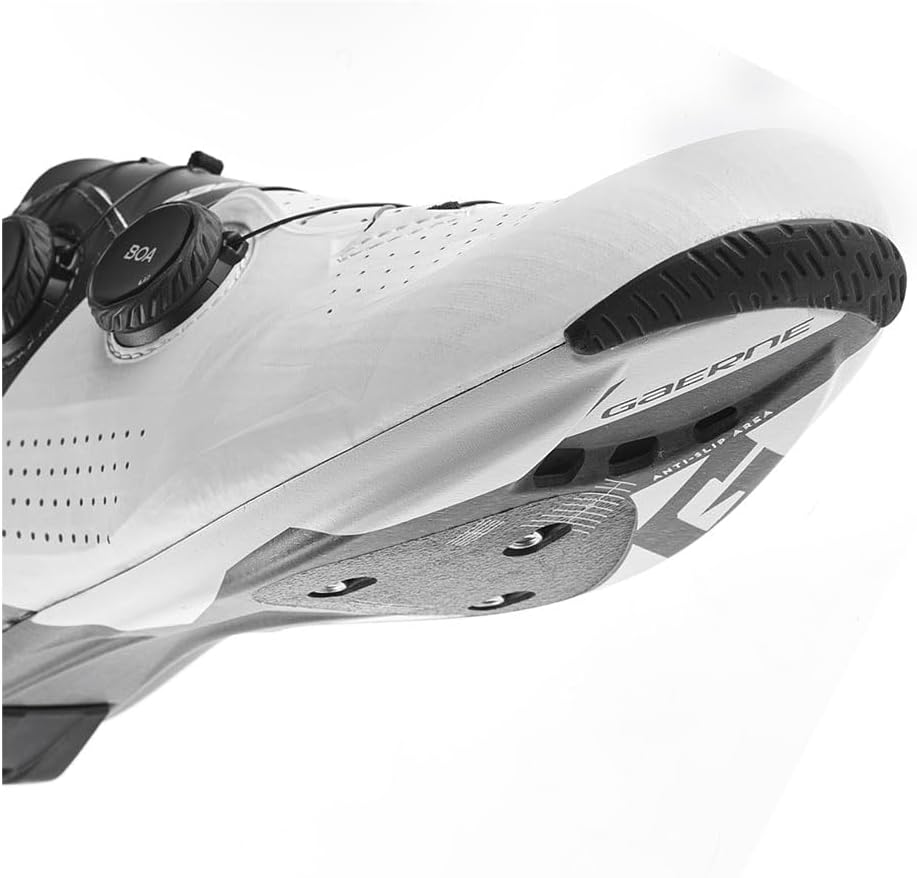 Gaerne Jet Road Cycling Shoes: Anthracite/White 45.5
