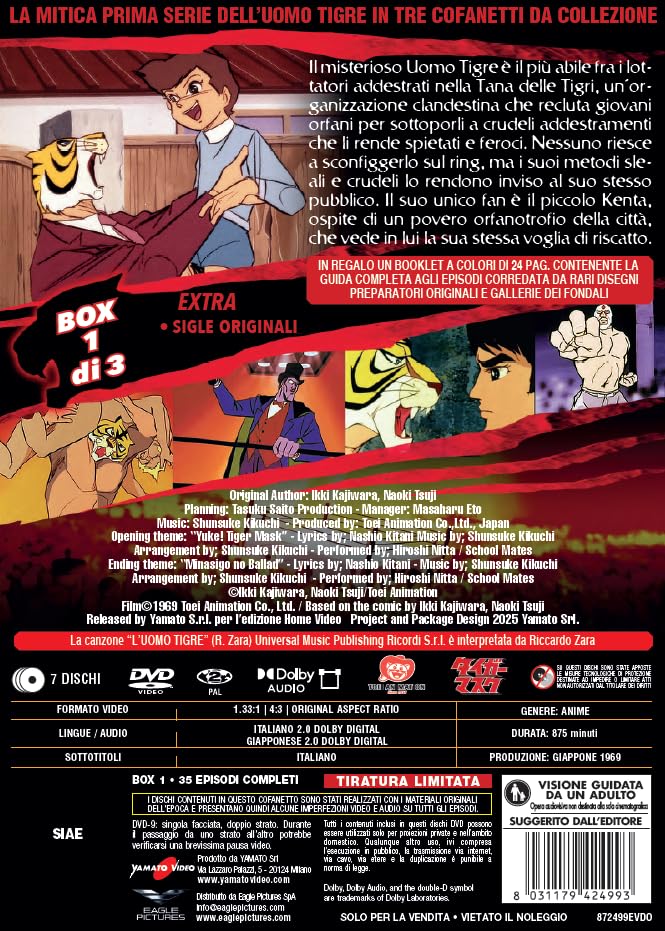 L'Uomo Tigre - Il Campione - Box 1 (7 Dvd