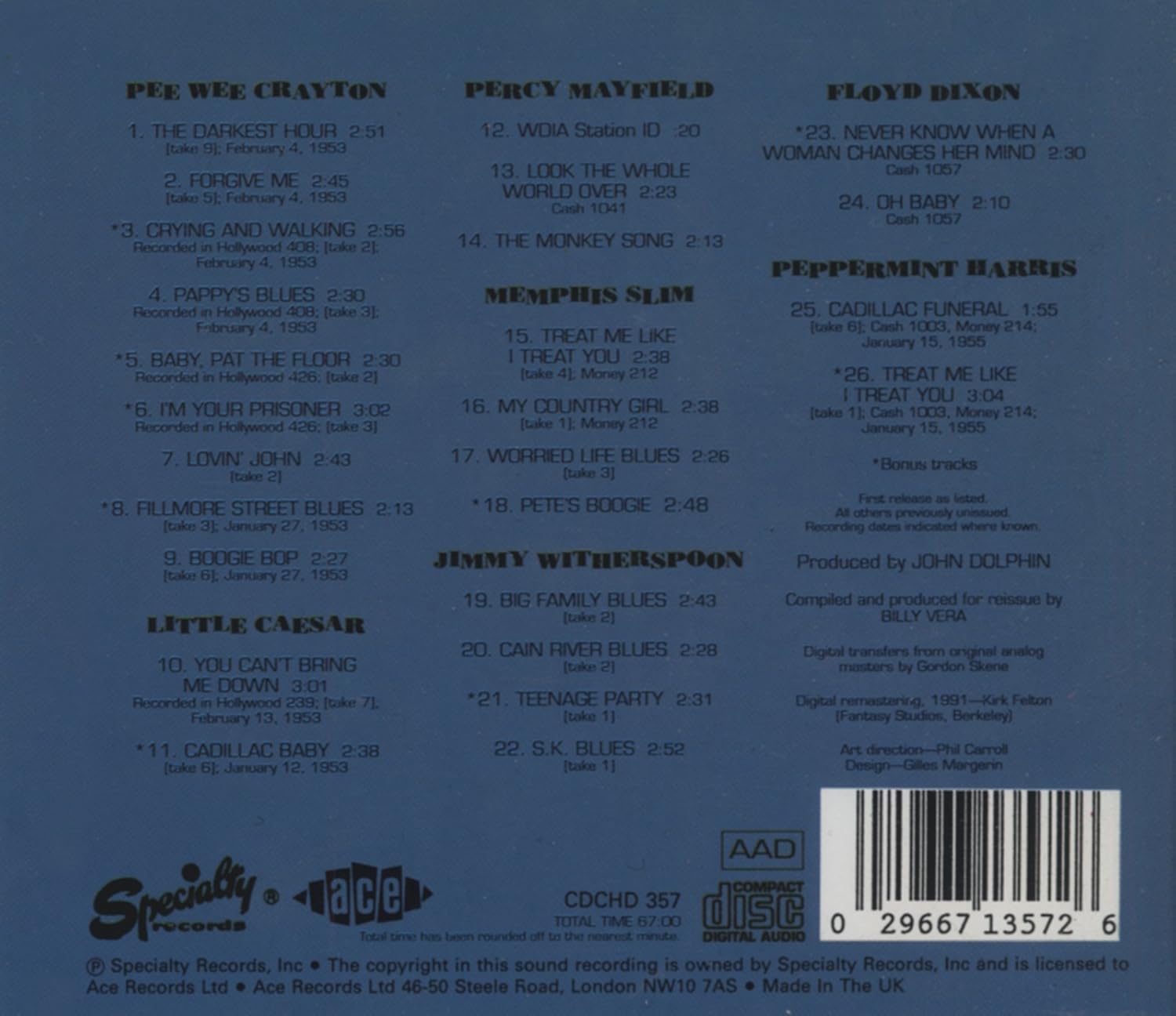 Blues from Dolphin's of