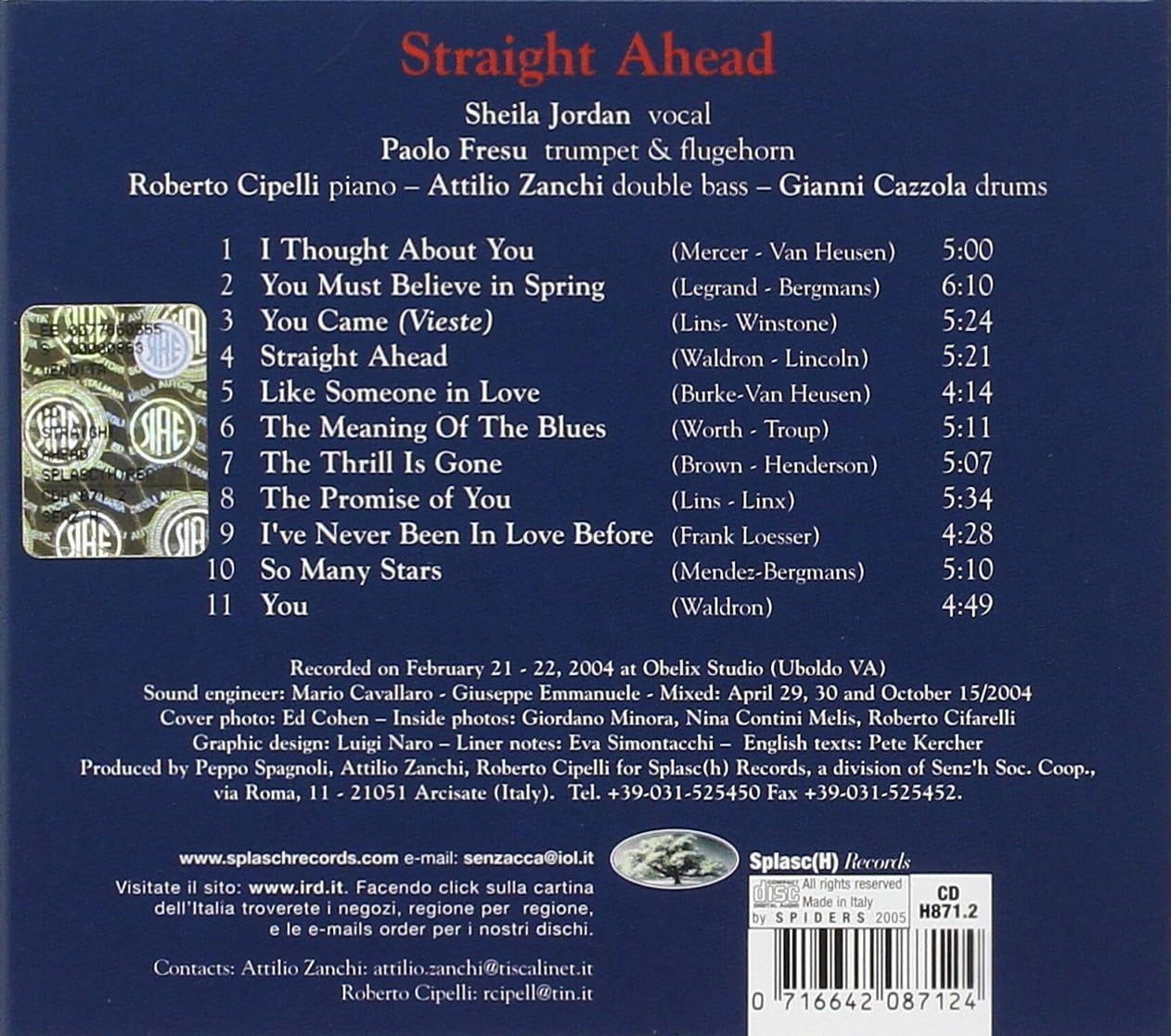 Straight Ahead