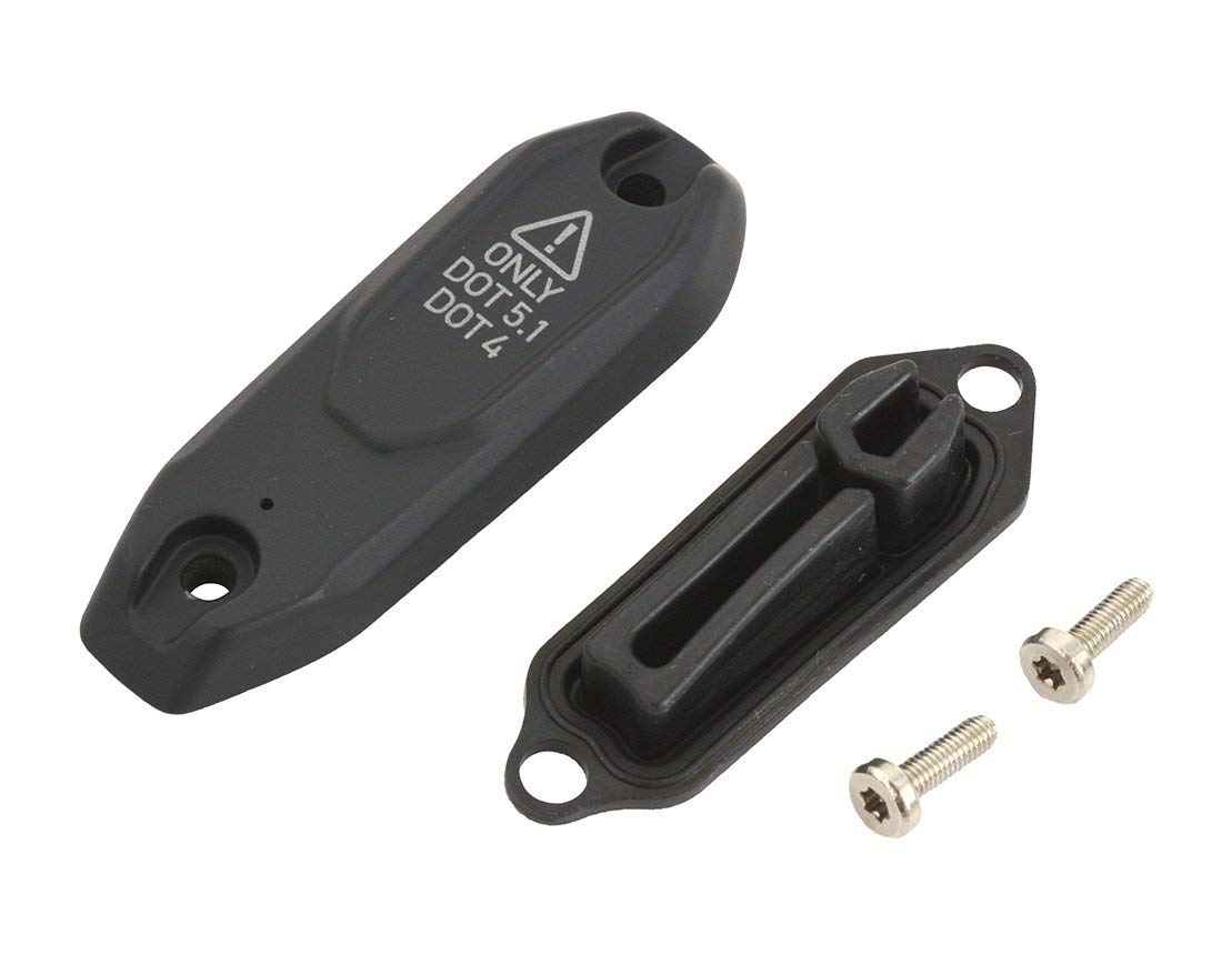 Sram Disc Brake Lever Reservoir Cap Kit - (Includes Reservoir Cap, Bladder, And Hardware) - Code R B1/Rs/Rsc A1: Black
