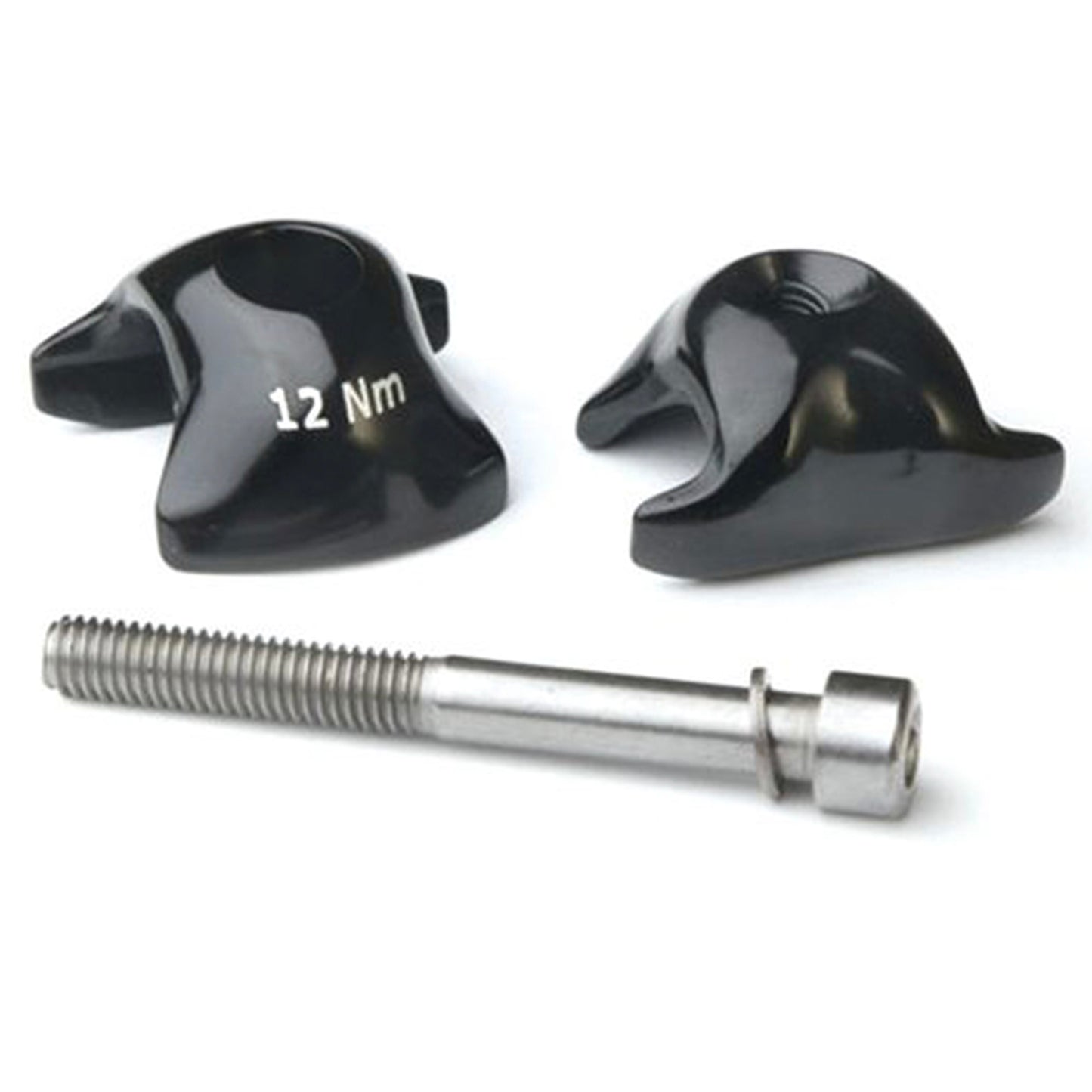 Ritchey Wcs Carbon 1-Bolt Rail Clamps Black 7Mm X 7Mm