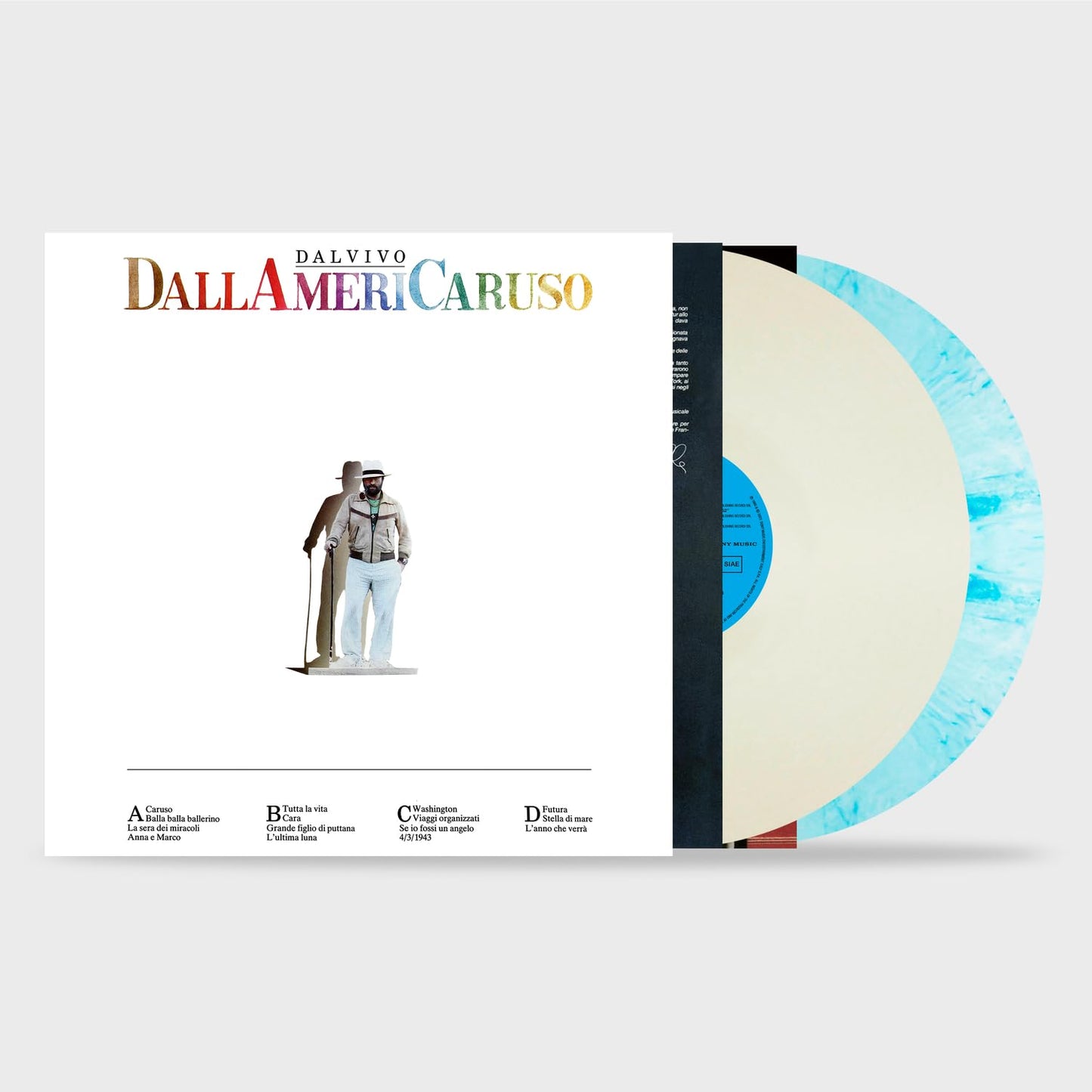 Dallamericaruso Clear, White & Blue