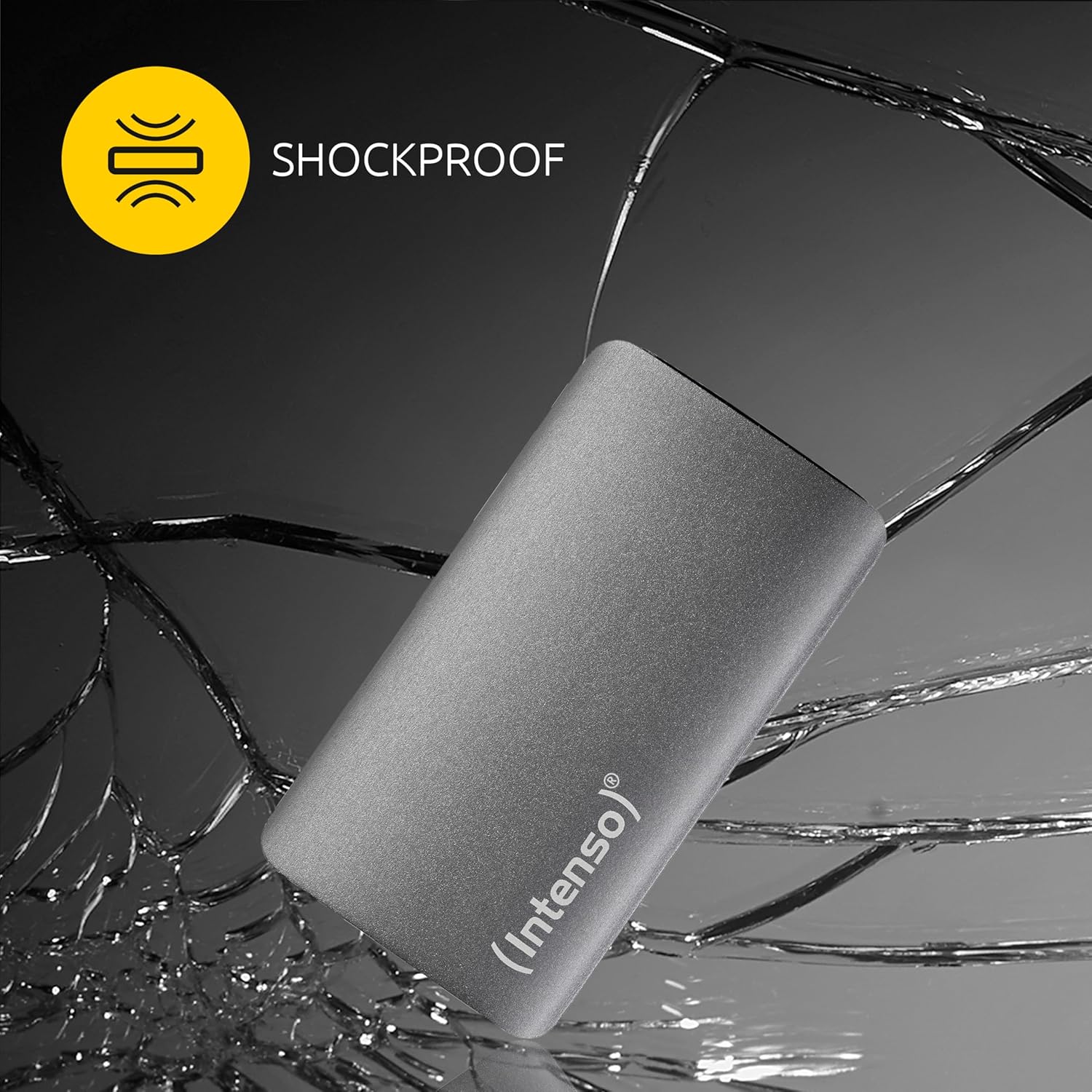 Intenso TX800 External SSD 1TB Portable Solid State Drive, Super Speed USB 3.2 Gen 2x2 (20Gbps), up to 2100MB/s