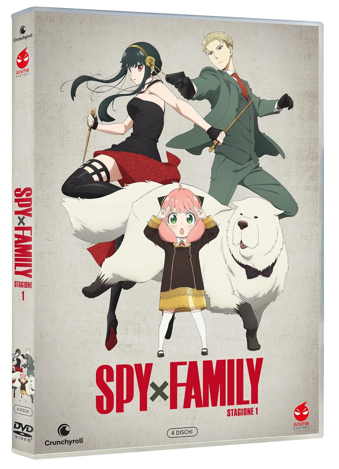 Spy X Family - St.1 (Box 4 Dv + Card + Booklet )
