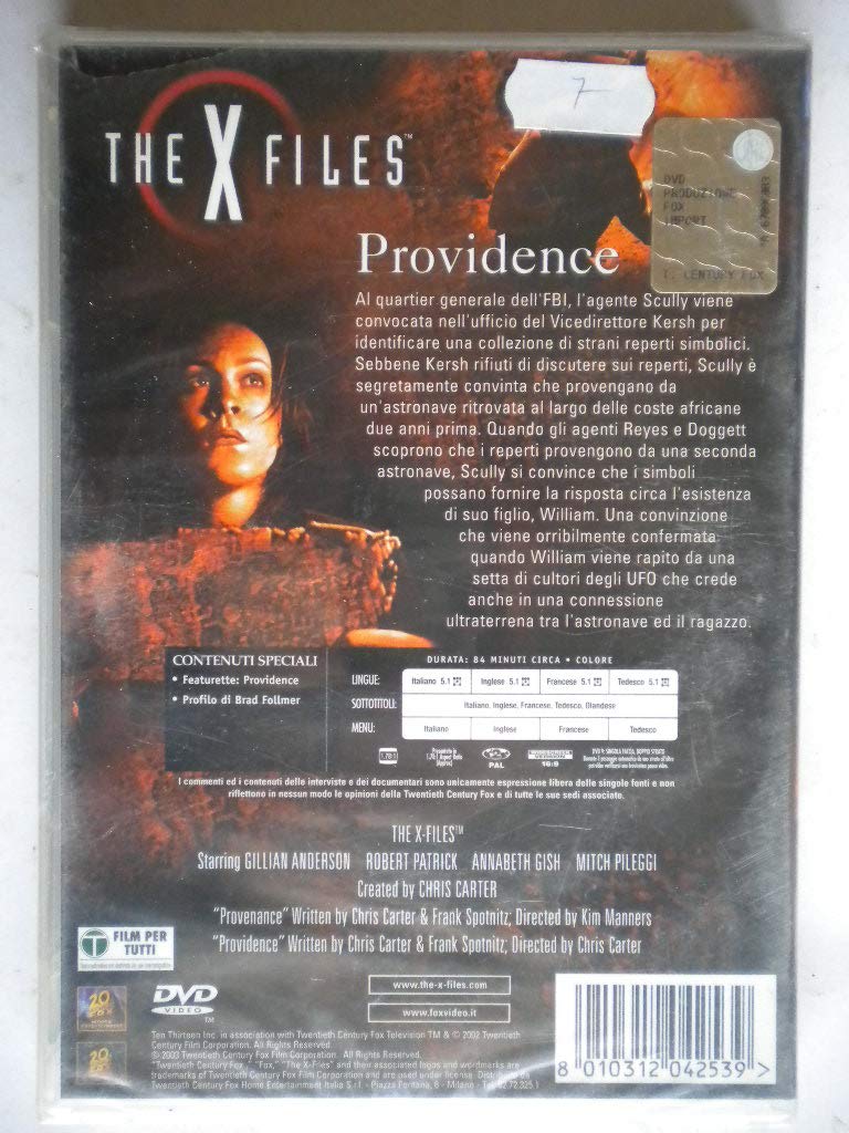 The X files - Providence