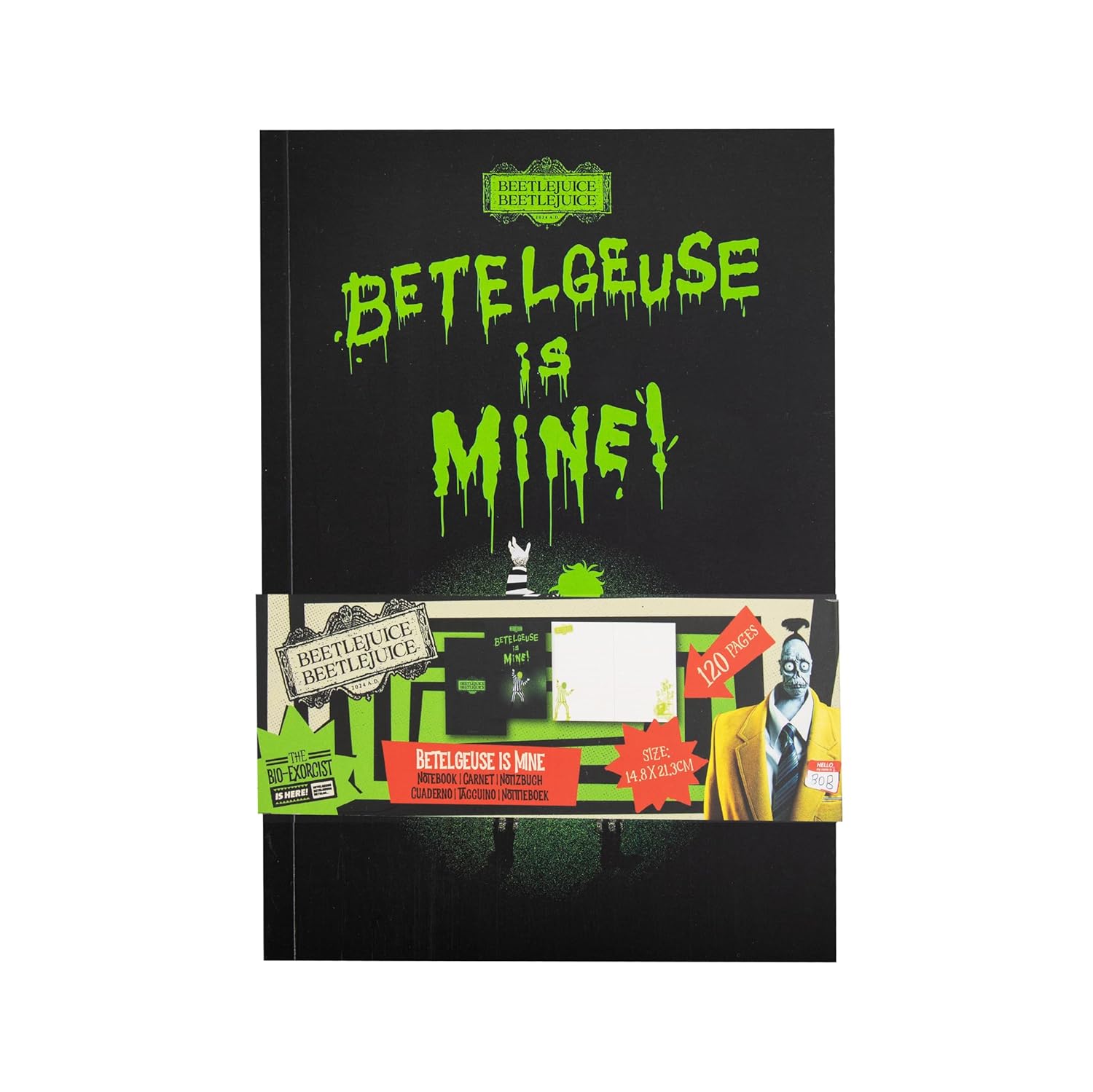 Cinereplicas Beetlejuice - Betelgeuse Is Mine - Softcover Notebook - 120p - Offical License