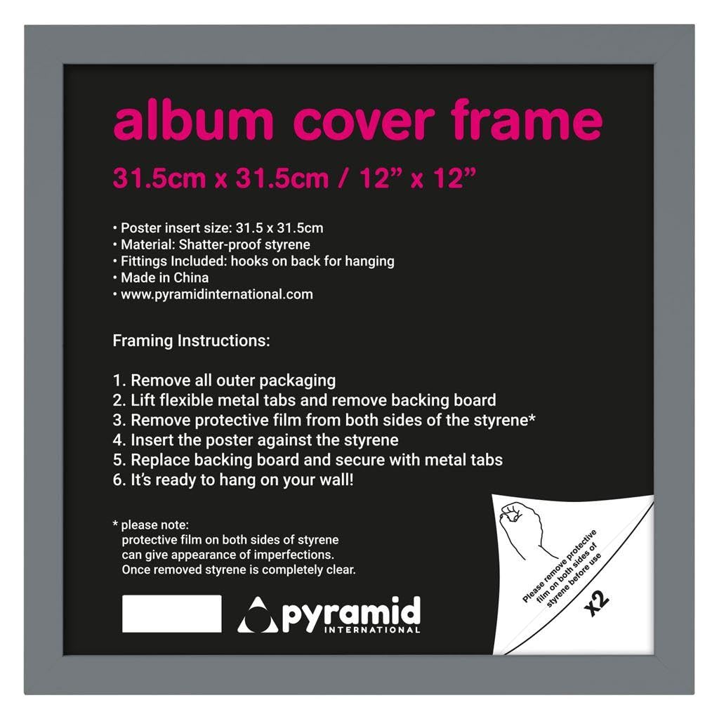 FRAME - GREY WOOD 31.3X31.3CM ALBUM (NEW SPEC 20X15 PROFILE)