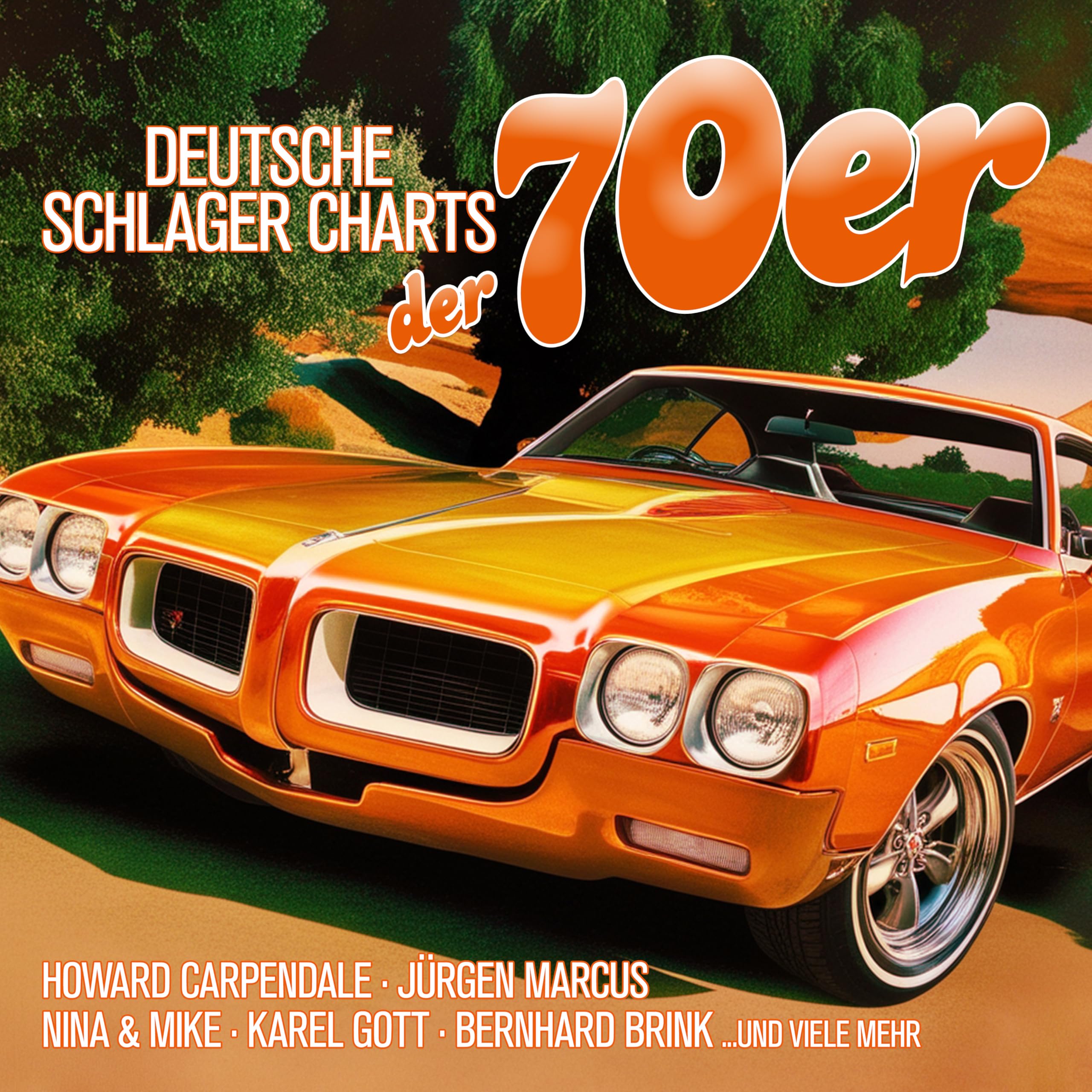 Deutsche Schlager Charts der 70er Jahre