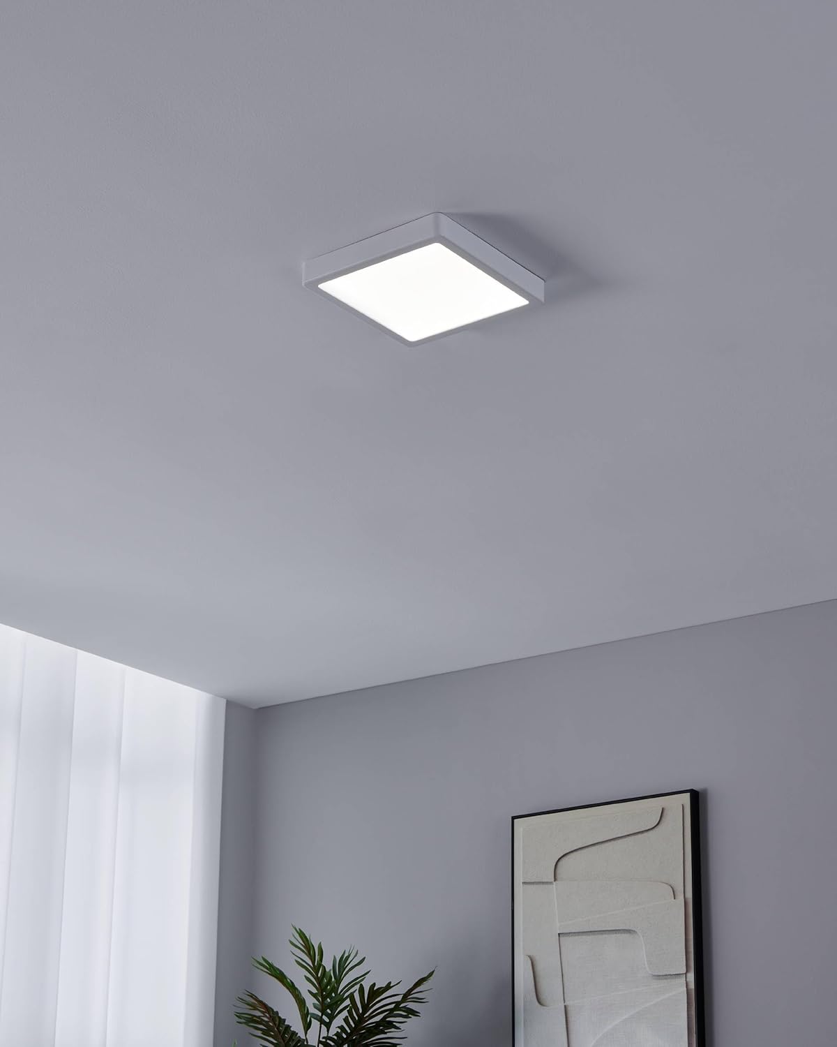 Eglo Fueva-Z Smart Ceiling Lamp 21X21Cm – Tunable White – Zigbee & Bluetooth