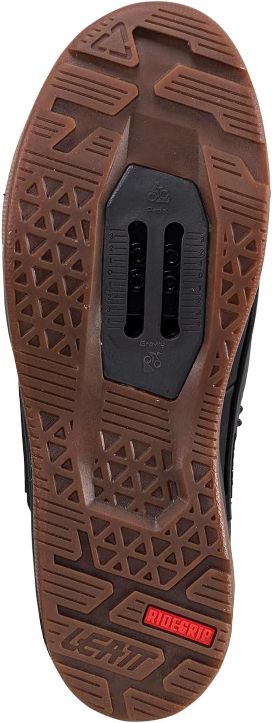 Leatt 6009554087516 Chaussures ProClip 5.0-Noir-9 US / 43 EU, Multicoloured, One Size