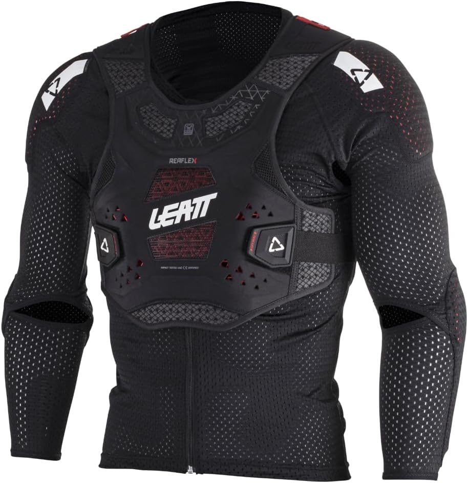 Leatt ReaFlex Body Protector Jacket-XL 178-184 cm, Black