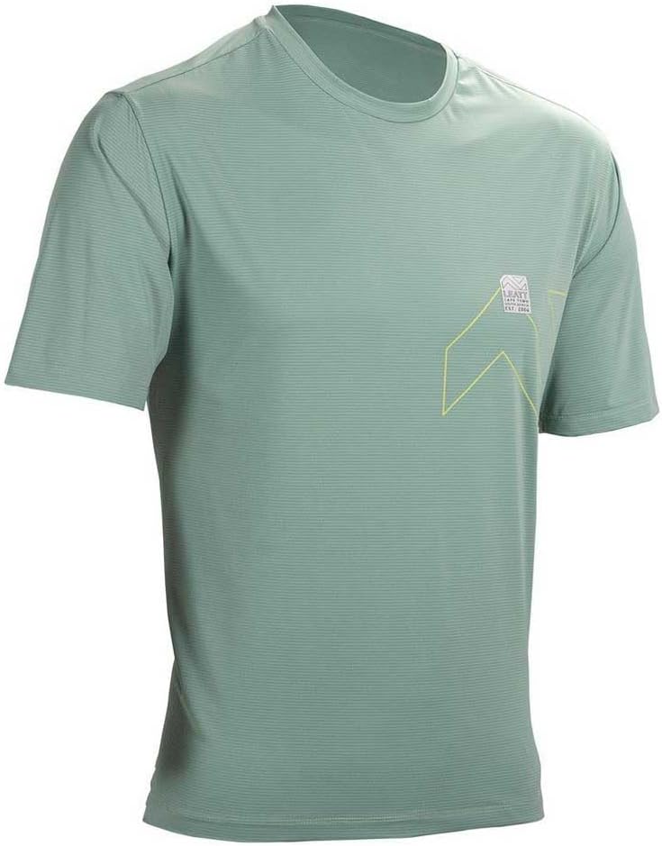 Leatt Men's Maglia MTB Trail X-Flow 1.0 Elasticizzata E Ultra Leggera Trail X-Flow 1.0 Ultra Lightweight Stretch MTB Jersey