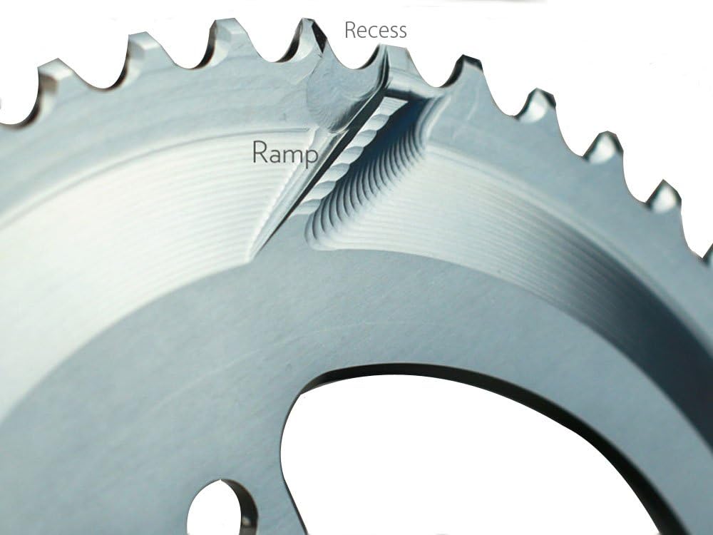 ABSOLUTE BLACK CHAINRING ABSOLUTEBLACK OVAL 110mm 52T 5B 2X GY by ABSOLUTE BLACK