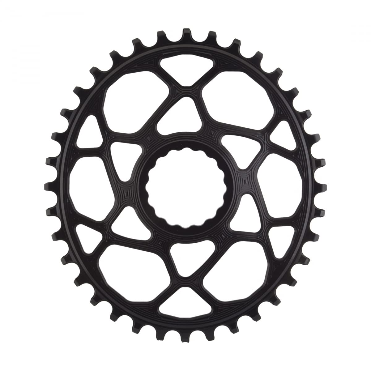Absolute Noir Absoluteblack Oval Direct RF-Cinch 36T Black Bottom Bracket - RFOV36BK