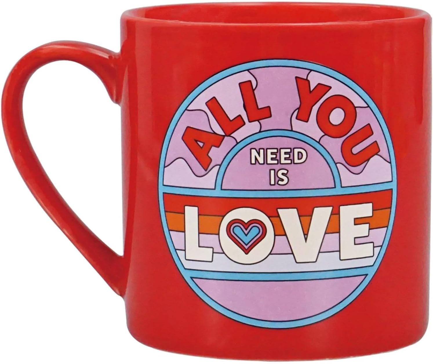 Half Moon Bay The Beatles All You Need is Coffee Mug | Tea Mug & Dad Mug | Beatles Gifts & Music Gifts for Men | Beatles Tea Mugs | Novelty Mug | Dad Gifts & Dad Birthday Gifts | Music Gifts