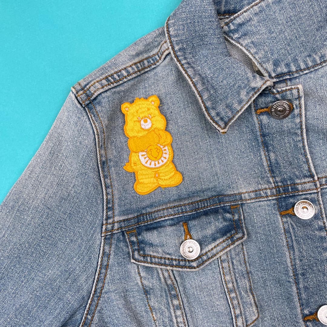 Pawprint Family | Classic Funshine Bear Sew on Patch | Care Bears Official Merchandise
