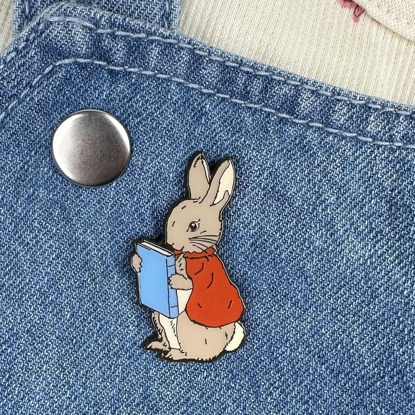 Flopsy Enamel Pin Badge | Official Merchandise from Beatrix Potter's The Tale of Peter Rabbit