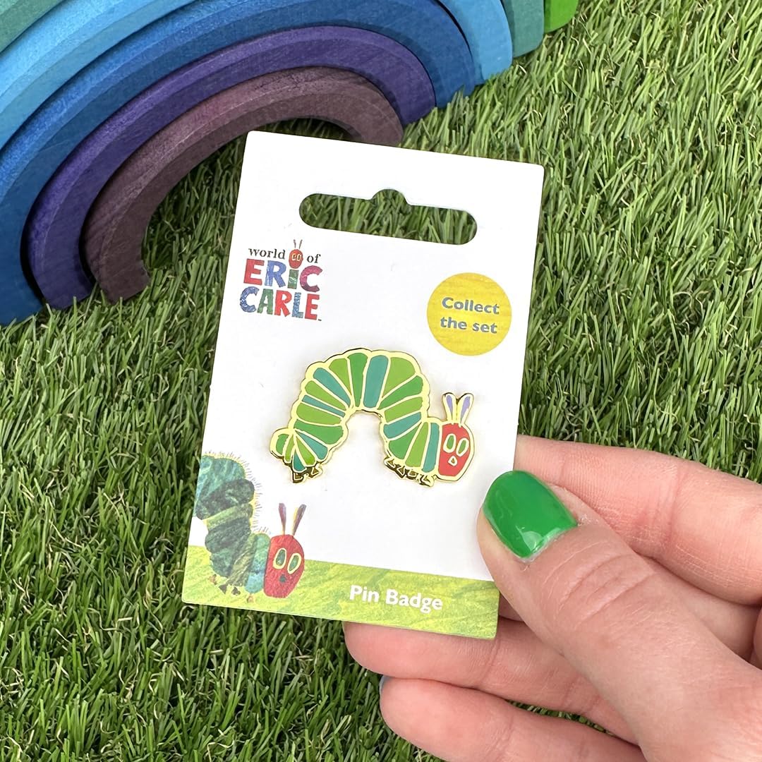Pawprint Family | The Very Hungry Caterpillar Enamel Pin Badge | Official Merchandise from the World of Eric Carle
