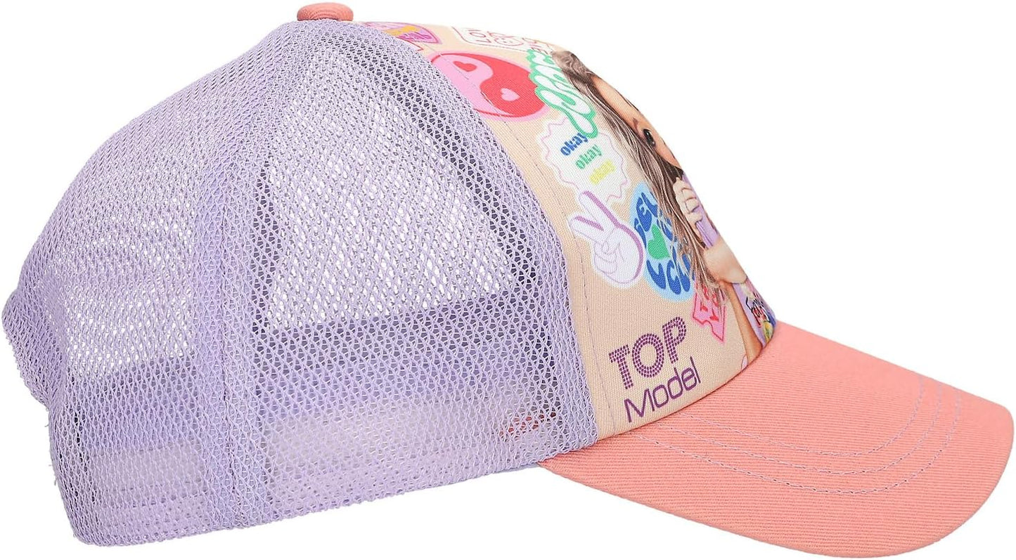 Topmodel - Printed Cap Girl Power - Coral (413511)