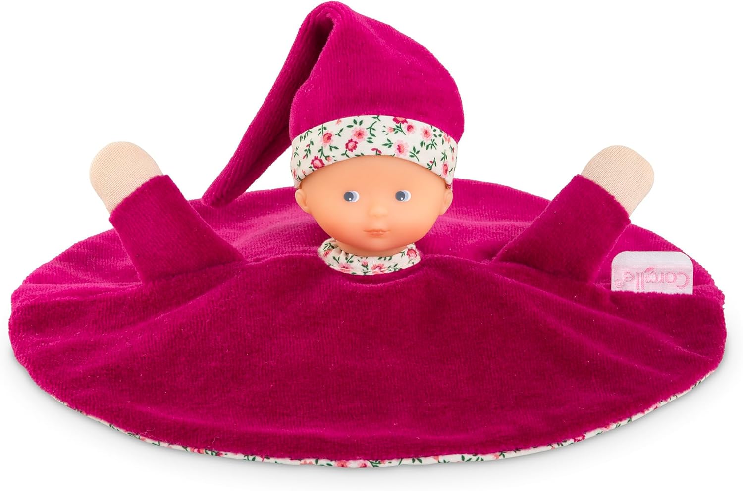Corolle - Corolle Tidoudou - Roze Grenadine Knuffeldoek 17cm