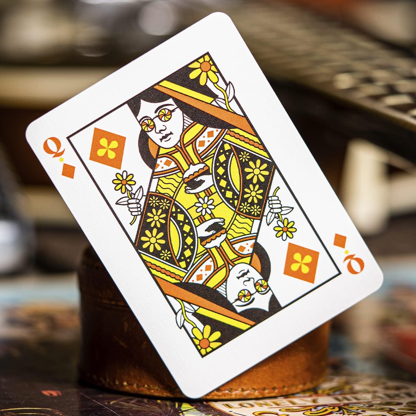 theory11 The Beatles - Juego de cartas (versión verde