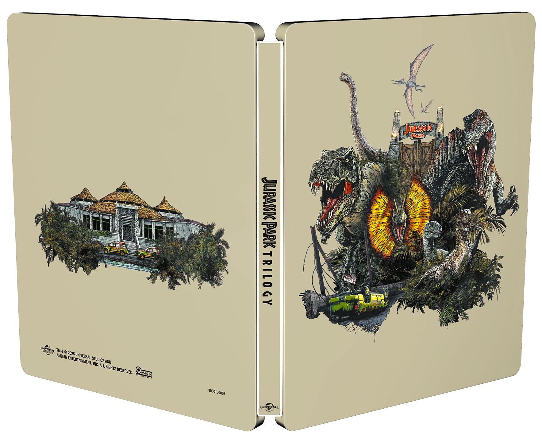 Jurassic Park Trilogy Limited Edition 4K UHD Steelbook