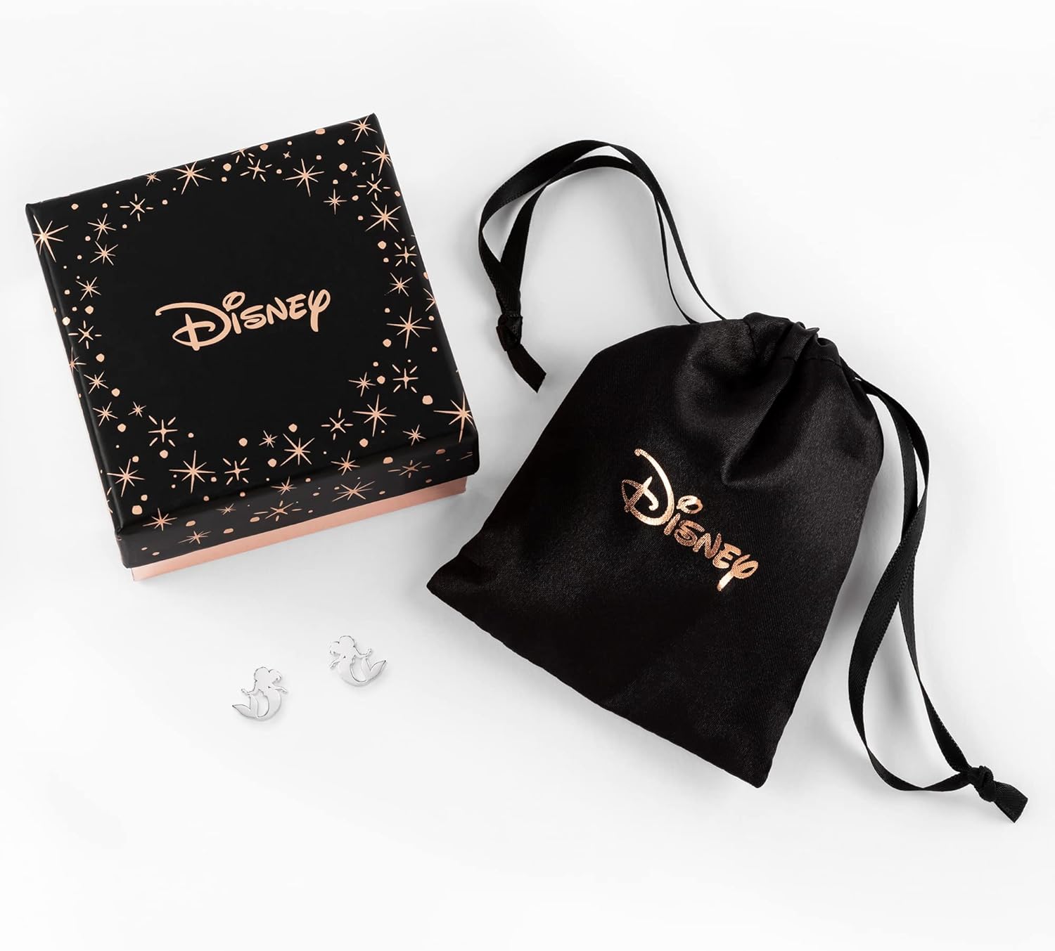 Disney Princess Mermaid Sterling Silver Stud Earrings E901882SL