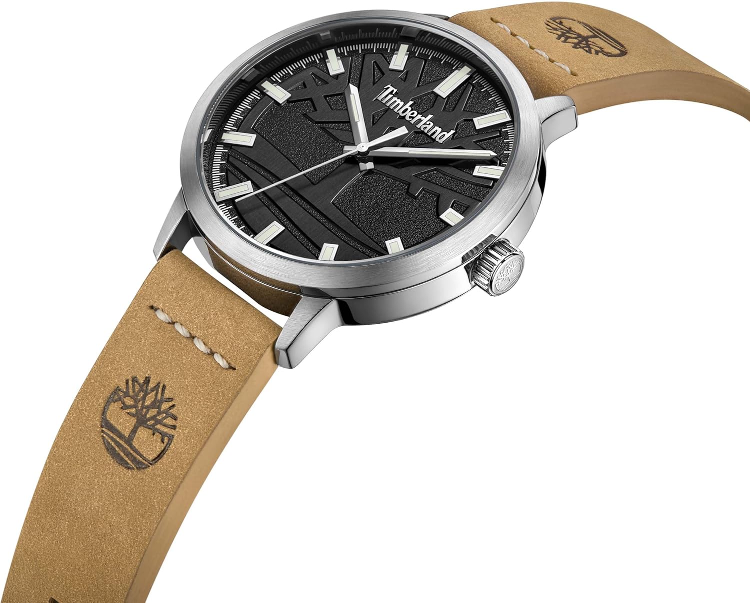 Timberland Goffstown S Tan Leather Strap 3ATM Watch