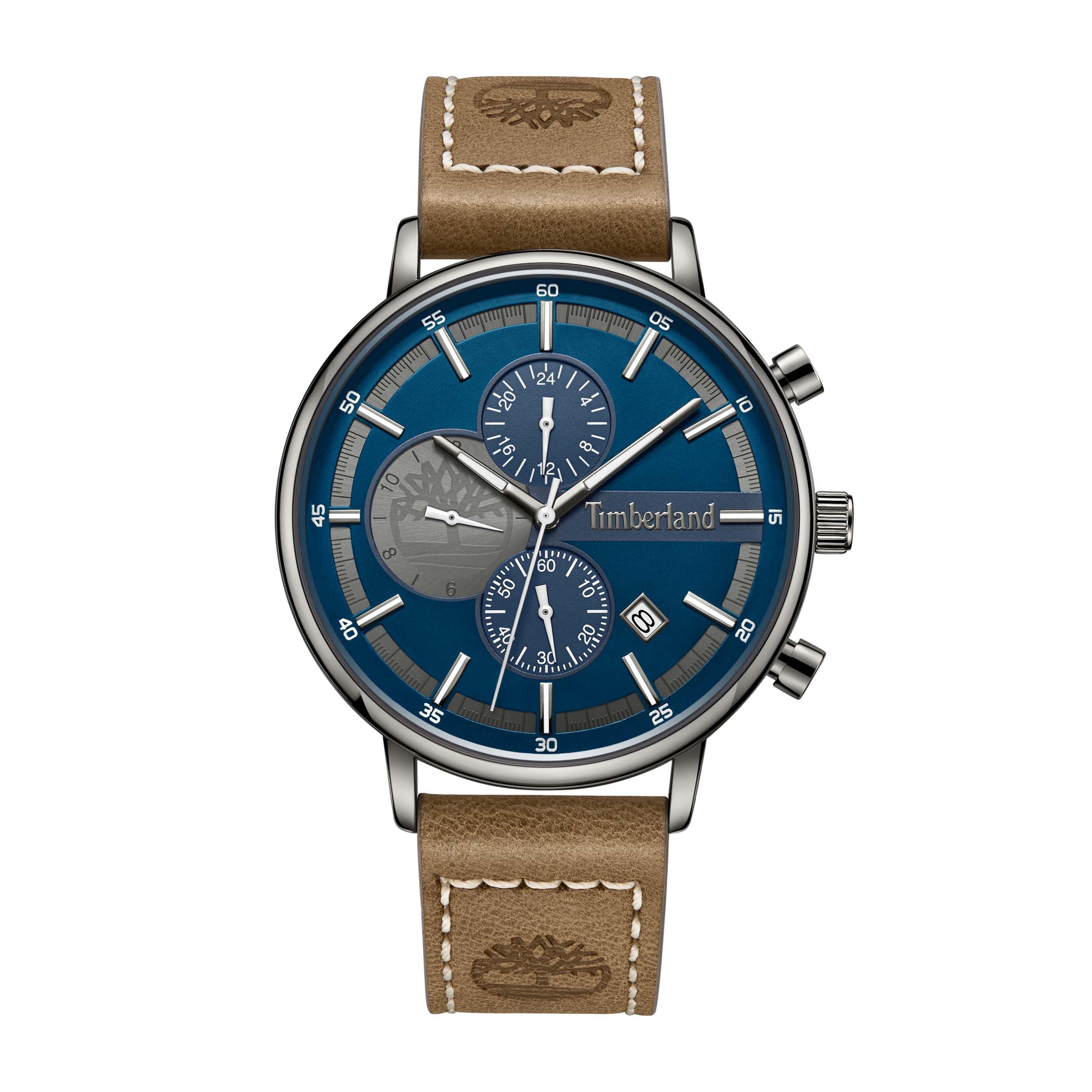Timberland Sterling Brown Leather Strap 3ATM Watch