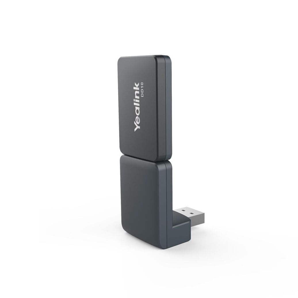 Yealink dd10K DECT USB Dongle for T41s/T42s IP Phones, gray