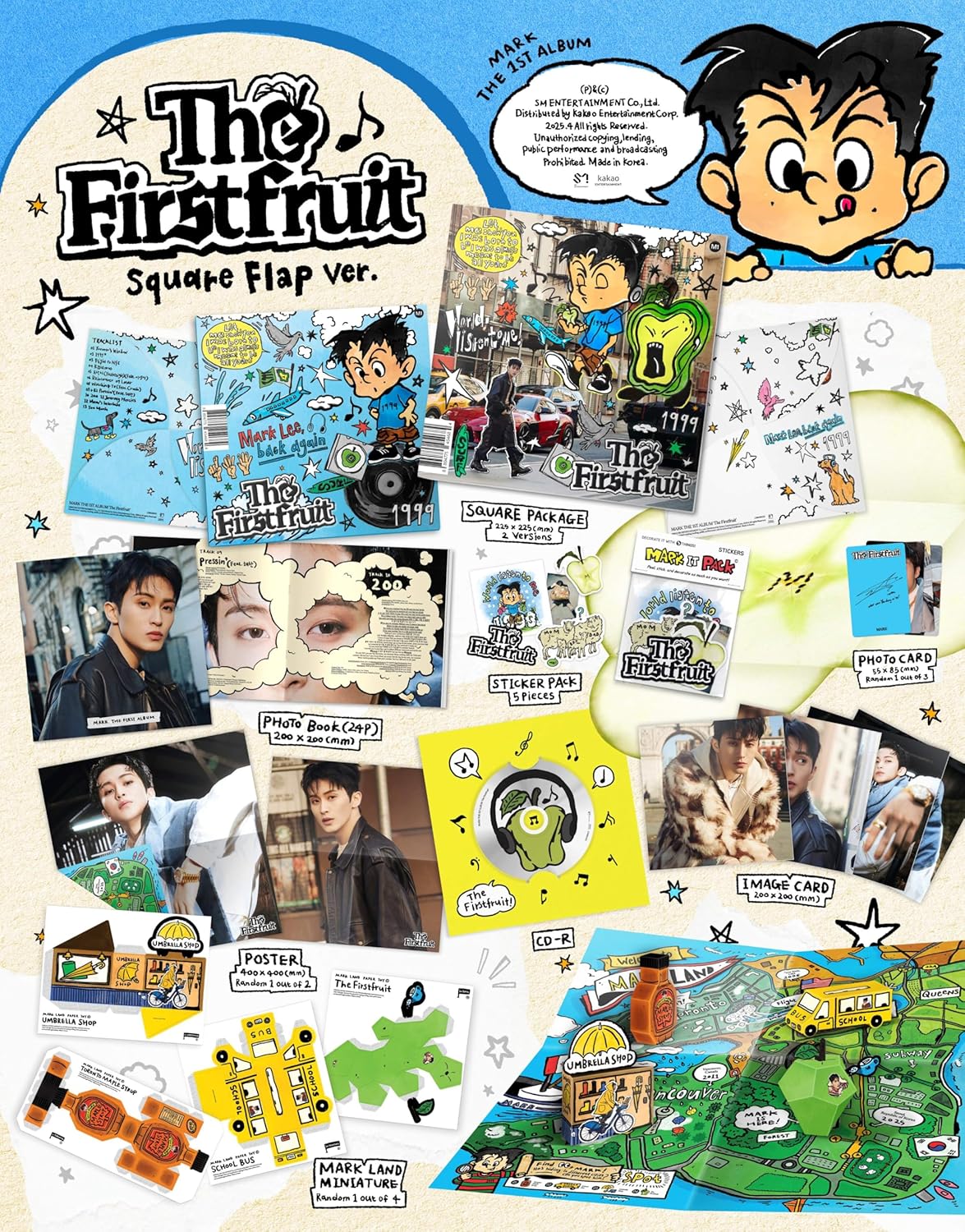 FIRSTFRUIT - SQUARE FLAP VERSION (PHOB) (ASIA)