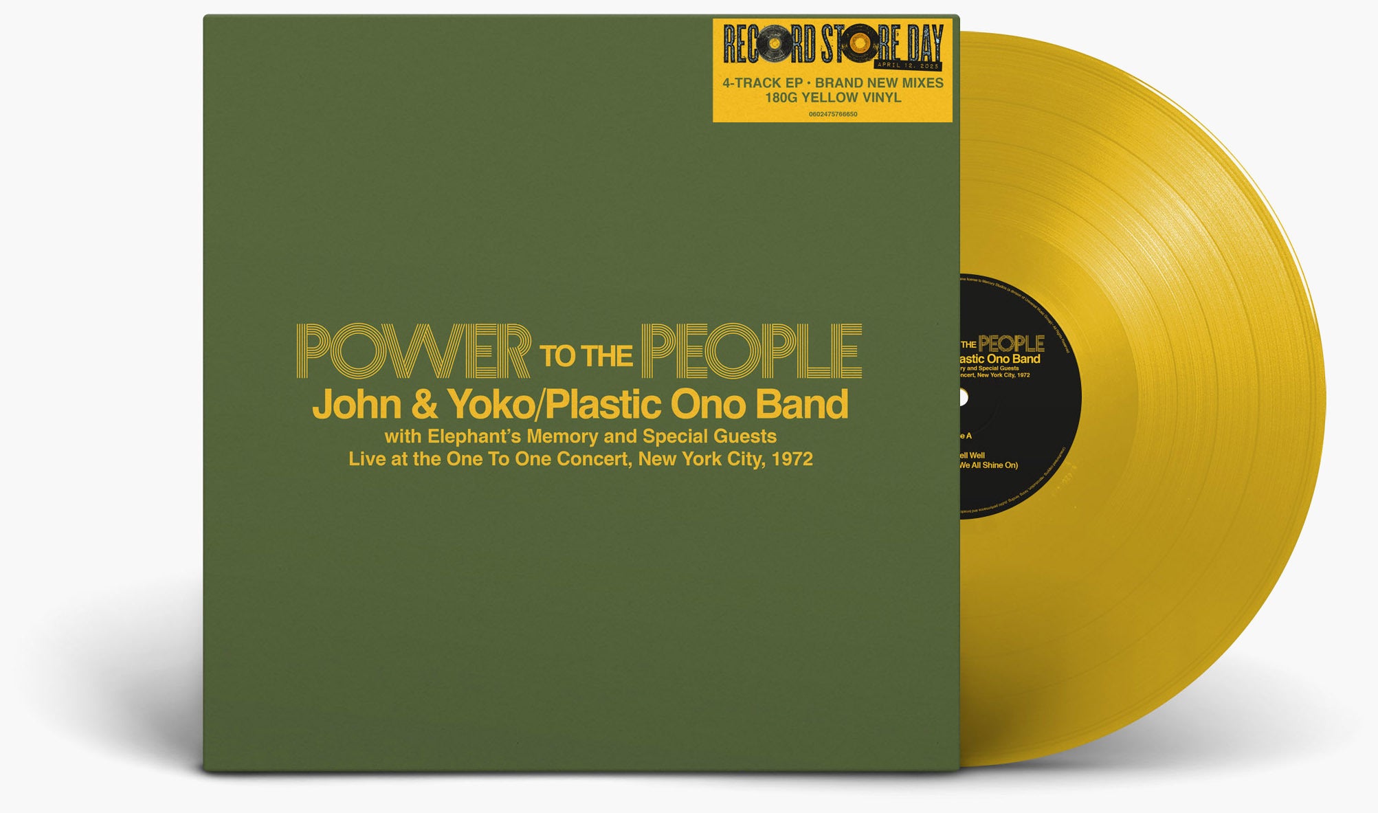 Power to the People: Live at the One to One Concert, New York City, 1972 (RSD 2025)