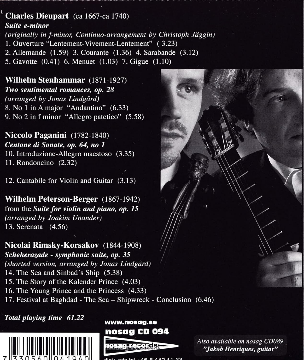 Lindgard Jonas / Henriques Jak - Scheherazade