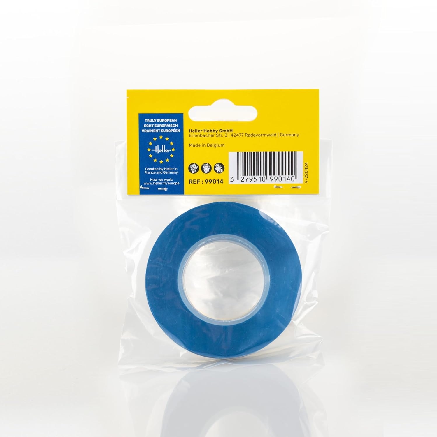 Heller 99014 Flexible Masking Tape Set (1, 2, 3, 6 mm x 18 m