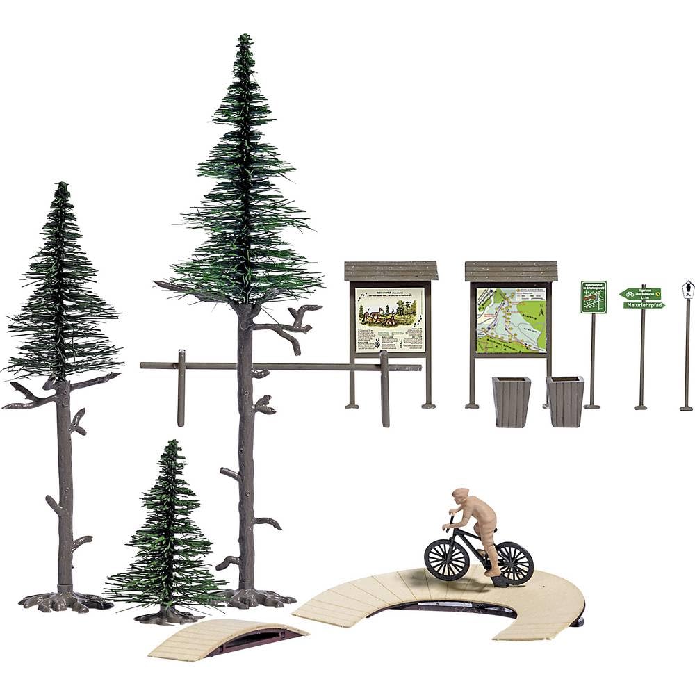 Busch 1838 H0 Mountain Biker Kit